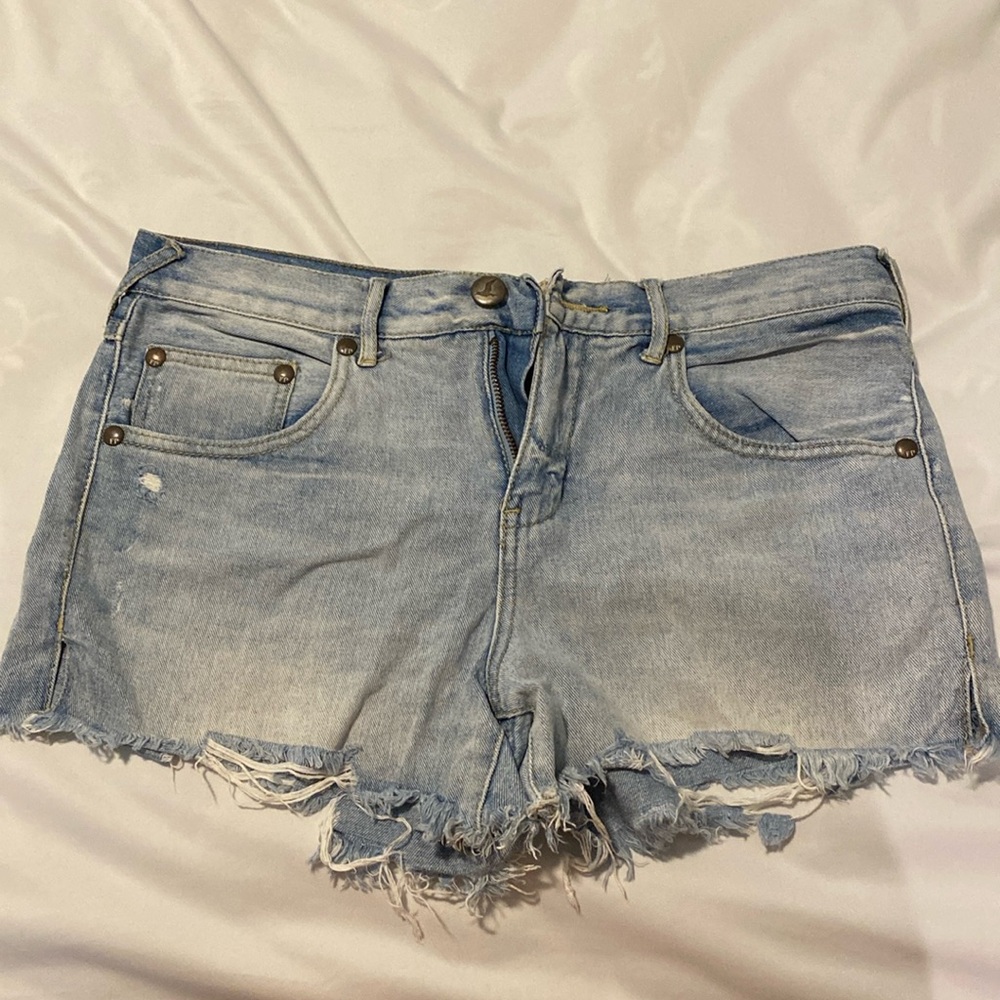 Free People Denim Shorts